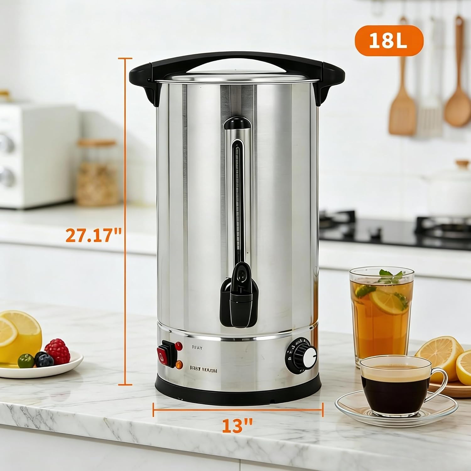 Tacleekii 18L Commercial Coffe - Coffee Tea Urn recension och pris
