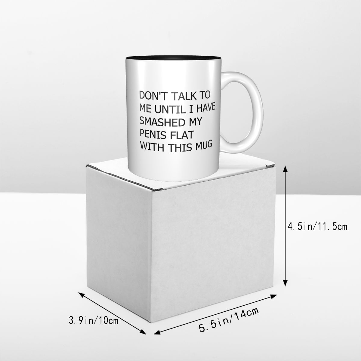 Don't Talk To Me Until Mug Mug - Coffee Tea With Me recension och pris
