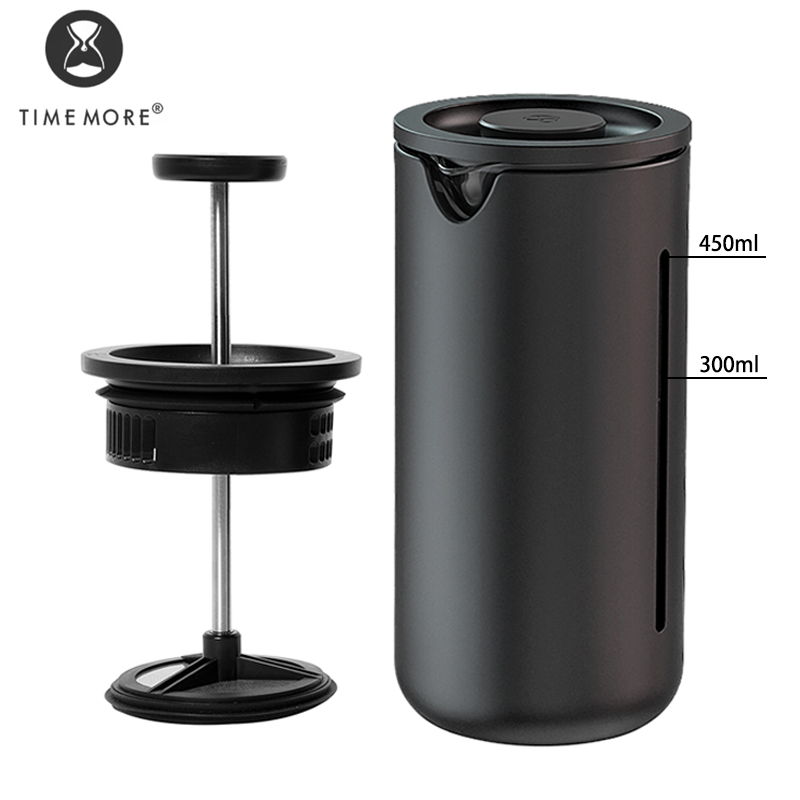 TIMEMORE U French Press 450ml  - Coffee And Tea Glass recension och pris