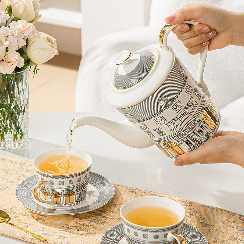 Architectural Cup and Saucer C - Coffee Tea Game recension och pris